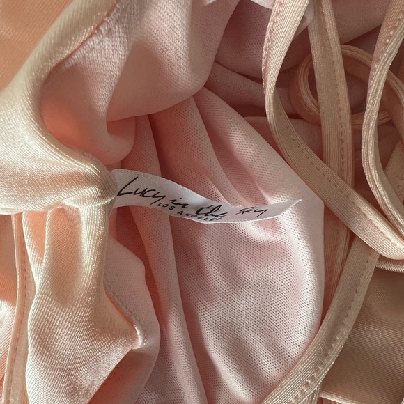 Lucy in the Sky Pink Mini Bodycon Dress - Picture 6 of 6